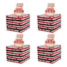 Pack Of 4 Valentine's Day Cash Gift Box Money Holders-car style
