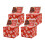 4pcs Valentine's Day Cash Gift Box with Pull-Chocolate style 1