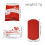 50pcs Valentine's Day Sweet Boxes Packaging Boxes for-White 2