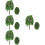 4St Mini Groene Model Voor - En Architectuurmodellen 9