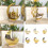 Ramadans Acrylic Crescents Table Decoration for Eid-MBT005 3