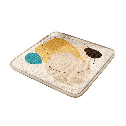 Square Chair Cushion Chair Pad Durability Polyester-Drunk 40cm
