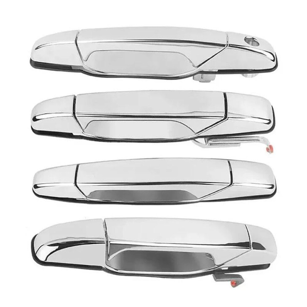 Exterior Chrome Door Handle 4Piece For Chevrolet Silverado Tahoe Sierra Yukon Cadillac Escalade Pickup 9067246131210