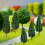 55 Stuks Mini Kunstbomen Voor DIY Bouwmodel Landschap 9