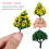 55 Stuks Mini Kunstbomen Voor DIY Bouwmodel Landschap 4