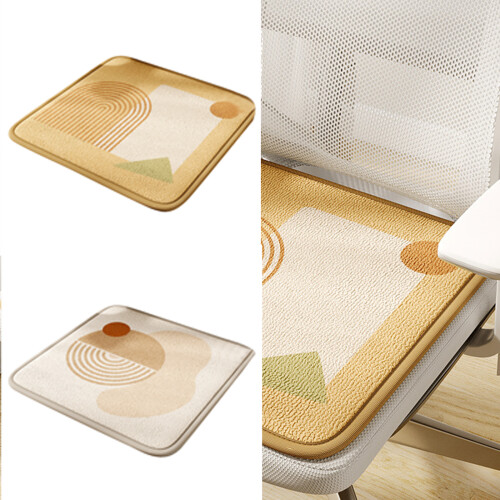 Square Chair Cushion Chair Pad Durability Polyester-Drunk 40cm 2