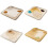 Square Chair Cushion Chair Pad Durability Polyester-Drunk 40cm 2