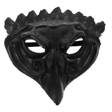 2Stück Halloween Rabenmaske Vogelschnabel Für Maskerade Party Cosplay