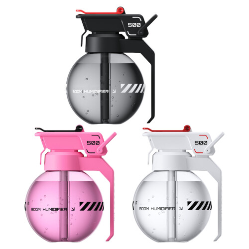 Futuristic Modern Grenades Humidifier Ornaments Perfect-Black 1