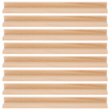 24 Pièces Plateaux En Bois Pour Dominos Et Bases Multifonction