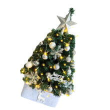 Delicate 60Cm Pre Assembled Christmas Tree Set Including-Silver