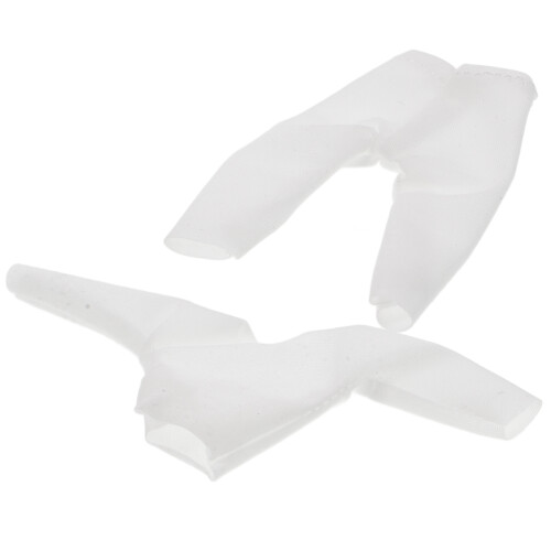 5 Stuks OB11 Poppenkleding 1:12 Elastisch Lage Kraag Overhemd Wit 2