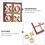1Set Bruin Educatief Bordspel Compact Voor En Ouders 10