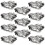 60 Pièces Filets Capillaires Miniatures En Maille Élastique Transparent 3