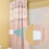 Stylish Bathroom Curtain, Microfiber Material with Embossed Pattern, Magnetic Hem for Secure Hanging, Navy Blue 6