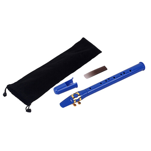 3 Piezas Bolsillo Sax Mini Saxofón Madera con 2