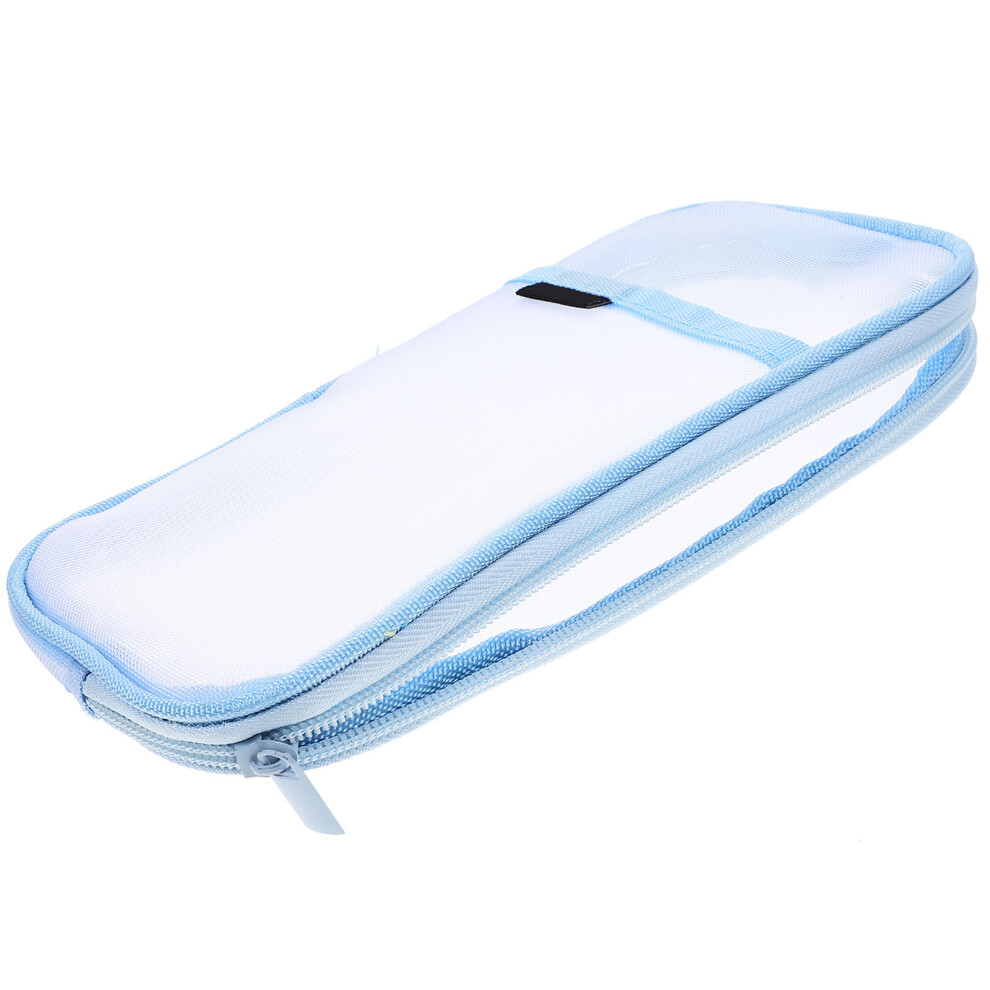 Solustre Large Capacity Multi-Function Pen Pencil Makeup Brush Portable Pouch