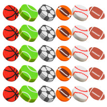120 Stuks Sportbal Gummen Potloodgummen Feestartikel Cadeau Beloning