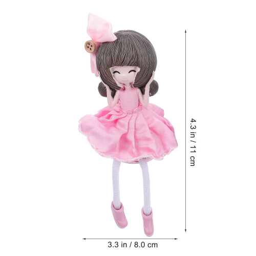 2Stk Charmante Feenpuppe Hängend Resin Geschenk 1