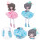 2Stk Charmante Feenpuppe Hängend Resin Geschenk 5
