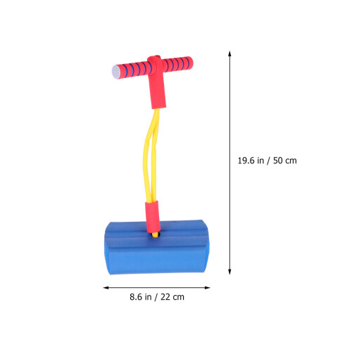Cartoon Flash Jumping Toy Blue For Kids Educational Bouncing Fun 1