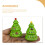 8Pcs Xmas Themed Pull Back Playthings And Ornaments Mixed Style 11