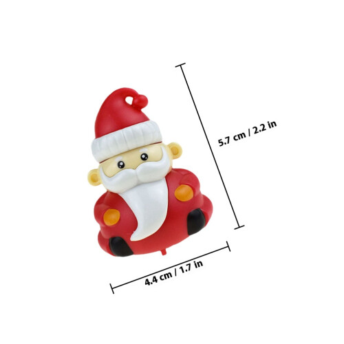 8Pcs Xmas Themed Pull Back Playthings And Ornaments Mixed Style 1