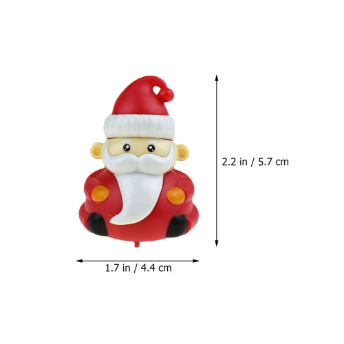 8Pcs Xmas Themed Pull Back Playthings And Ornaments Mixed Style 2