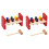 2 Conjuntos De Brinquedo Percussão Com 4