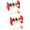 2 Conjuntos De Brinquedo Percussão Com 9