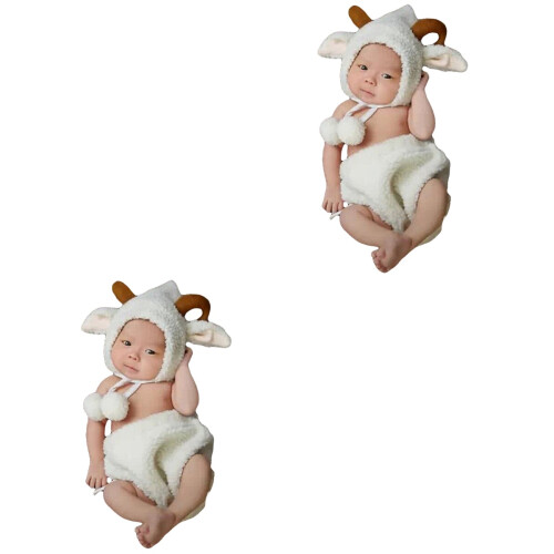 2 Pièces Costume Mouton Pour Bébé 0-6 Photo 2