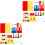 64 Pièces Panneaux Route Blocage Miniatures 5
