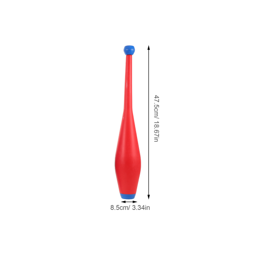 3Pcs Juggling Sticks: Lightweight With Grip Handles For Stage 2