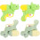 4 Sparacqua Cartone Animato Per Bambini Giocattoli 9
