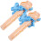 2Pz Gioco Robot Porta Lollipop in ABS Vari Per Bambini 1