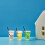 9Pcs Miniatyr Dryckes Set: 1:12 Koppars Vinflaskor För DIY Docksköken 5