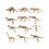 24Pcs Barns Dinosaurie Skelett Leksak Set 2