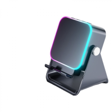 Inductieluidspreker met telefoonstandaard 5-in-1 draadloze inductie Bluetooth-audio, verjaardagscadeaus voor mannen