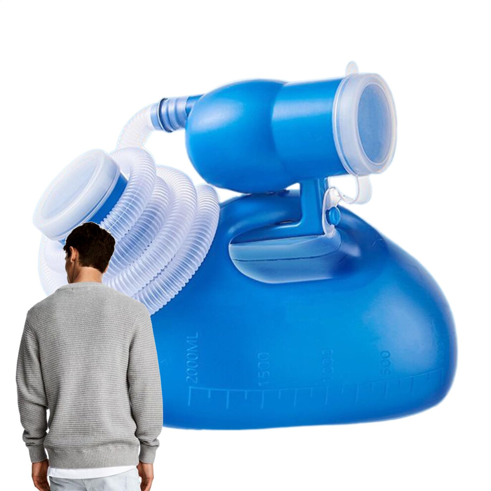 Urine Bottles 5.31Inch Spillproof 2000Ml Large Capacity With Secure Lid For Men Outdoor Travel Camping Rv Hospitals 9067246131609