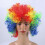 3 Unidades Perucas Afro Coloridas Para , E Cosplay 9