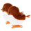 2Pcs Wind-Up Clockwork Animal Toy Sparrow Shaped Plush Plaything 2