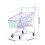 2Pcs Brinquedo Casa Miniatura Metal Decoração 2