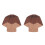 2Pcs Latex Bald Cap For Cosplay Comfortable Elastic Headwear 10