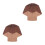 2Pcs Latex Bald Cap For Cosplay Comfortable Elastic Headwear 9
