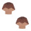 2Pcs Latex Bald Cap For Cosplay Comfortable Elastic Headwear 6