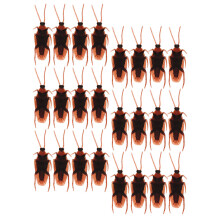 100Pcs Falsk Kackerlacka Plast Ljumligt Insekter Nyskapande Design