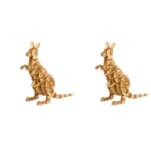 2 Stuks 3D Diy Kraaf Model Voor Kinderen 1