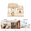 1Stk Vintage Aus Holz Hausform Tischdeko 6