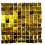 24 STKS Wind Motion Decoratieve Panelen Gemakkelijk Podium-Goud 1