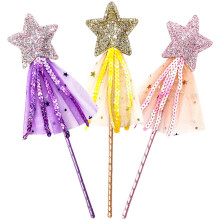 3Pcs Glitter Sticks Handheld Fairy Wands For Kids Party Cosplay Play
